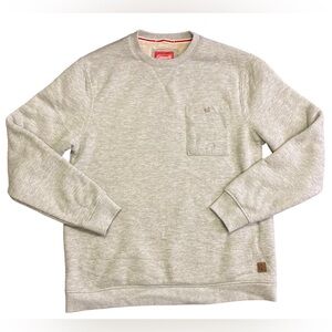Coleman Comfort Fit Sherpa Lined Chest Pocket Crew‎ Sweatshirt Men's L